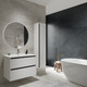 Миниатюра изображения товара Шкаф-пенал для ванной ЗОВ Парма 150 / PP150LWP0MWMC1B (белый матовый)
