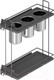 Миниатюра изображения товара Бутылочница Starax 250 S-2652-A (правое крепление, антрацит)