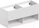 Миниатюра изображения товара Тумба под умывальник ЗОВ Кито-2 120 / 2K120LW0MWMC (белый матовый)