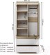 Миниатюра изображения товара Шкаф Soma ШК-2 (дуб сонома/белый)