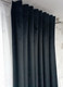 Миниатюра изображения товара Комплект штор Модный текстиль 112MTBARHAT40 (260x150, 2шт, черный)