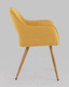 Миниатюра изображения товара Стул Stool Group Кромвель II (желтый)