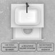 Миниатюра изображения товара Тумба под умывальник ЗОВ Дион 60 / D60LWP0M9003MKV5-KP13W (белый матовый)