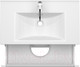 Миниатюра изображения товара Тумба под умывальник ЗОВ Дион 90 / D90LWP0M9003MKV5-KP13W (белый матовый)