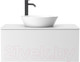 Миниатюра изображения товара Тумба под умывальник ЗОВ Кито 80 / K80LW0MWMC-KP13W (белый/белый матовый)