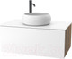 Миниатюра изображения товара Тумба под умывальник ЗОВ Кито 60 / K60LA0MWMC-KP13W (аттик/белый матовый)