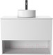 Миниатюра изображения товара Тумба под умывальник ЗОВ Кито-2 60 / 2K60LW0MWMC-KP13W (белый матовый)