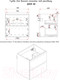 Миниатюра изображения товара Тумба с умывальником ЗОВ Дион 80 / D80LHO0M9003MKV5-OL80 (белый матовый/дуб)