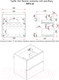 Миниатюра изображения товара Тумба с умывальником ЗОВ Лира 60 / L60MW0MWGVG-OL60 (белый глянец)