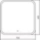 Миниатюра изображения товара Зеркало Silver Mirrors Стив 70x68 / ФР-00001755