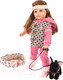 Миниатюра изображения товара Кукла с аксессуарами Gotz Ханна с черной собакой / 2259098