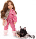 Миниатюра изображения товара Кукла с аксессуарами Gotz Ханна с черной собакой / 2259098