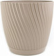 Миниатюра изображения товара Кашпо Formplastic Mika Eco FP-4570 (серо-бежевый)