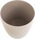 Миниатюра изображения товара Кашпо Formplastic Mika Eco FP-4570 (серо-бежевый)