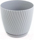 Миниатюра изображения товара Кашпо Formplastic Mika Eco FP-4580 (платина)