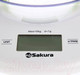 Миниатюра изображения товара Кухонные весы Sakura SA-6068G (белый/зеленый)
