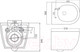 Миниатюра изображения товара Унитаз подвесной Cezares CZR-6601-TH-TOR/CZR-870-SC