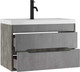 Миниатюра изображения товара Тумба под умывальник Домино Bazis 80 Loft В2 (бетон)