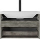 Миниатюра изображения товара Тумба под умывальник Домино Bazis 80 Loft В2 (бетон)