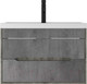 Миниатюра изображения товара Тумба под умывальник Домино Bazis 80 Loft В2 (бетон)