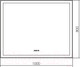 Миниатюра изображения товара Зеркало Silver Mirrors Гуверт 100x80 / LED-00002294