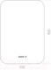 Миниатюра изображения товара Зеркало Silver Mirrors Паллада 55x80 / LED-00002550