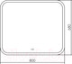 Миниатюра изображения товара Зеркало Silver Mirrors Стив 80x68 / LED-00002334