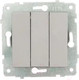 Миниатюра изображения товара Выключатель Ovivo 600-000210-254 (серебристый)