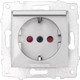 Миниатюра изображения товара Розетка Ovivo 600-000310-243 (серебристый)