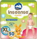 Миниатюра изображения товара Подгузники детские Inseense Classic Plus XL 12-20 кг / InsCXL50Lime (50шт)