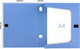Миниатюра изображения товара Папка для бумаг Deli 5606 (синий)