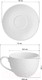 Миниатюра изображения товара Чашка с блюдцем Lefard Sophistication / 171-274