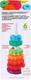 Миниатюра изображения товара Развивающий игровой набор Zabiaka Радужная пирамидка / 7710788