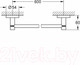 Миниатюра изображения товара Держатель для полотенца GROHE Essentials 40366AL1