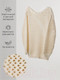 Миниатюра изображения товара Джемпер детский Amarobaby Knit Trend / AB-OD21-KNITT2602/33-140 (молочный, р.140)