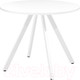 Миниатюра изображения товара Обеденный стол Millwood Олесунн D1000 (белый/металл белый)