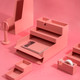 Миниатюра изображения товара Органайзер настольный Deli Nusign / NS001 (розовый)
