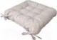 Миниатюра изображения товара Подушка на стул Smart Textile 40x40 / ST494 (поролоновая крошка, капучино)