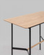 Миниатюра изображения товара Барный стол Stool Group Knobb 120x60 (светлое дерево)