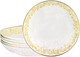 Миниатюра изображения товара Набор тарелок Lenardi Damask 205-124 (6шт)
