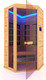Миниатюра изображения товара Инфракрасная сауна Шингарёв и Ко Угловая 1-местная