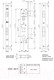 Миниатюра изображения товара Замок врезной Kale 192P / 192P2000002 (хром)