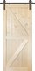 Миниатюра изображения товара Дверь межкомнатная Wood Goods ДГ-АМБ 80x200 (неокрашенный массив хвои)
