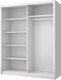 Миниатюра изображения товара Шкаф-купе Anrex Lyon 180 (белый)