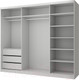 Миниатюра изображения товара Шкаф-купе Anrex Lyon 250 (серый)