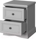 Миниатюра изображения товара Прикроватная тумба Anrex Valencia 2S (серый)