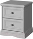 Миниатюра изображения товара Прикроватная тумба Anrex Valencia 2S (серый)