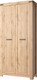 Миниатюра изображения товара Шкаф Anrex Mortiz 2D (дуб вотан)