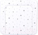 Миниатюра изображения товара Пеленальный матрас Polini Kids Звездное сияние на комод 77x72 / 0002631-24 (белый/серый)