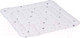 Миниатюра изображения товара Пеленальный матрас Polini Kids Звездное сияние на комод 77x72 / 0002631-24 (белый/серый)